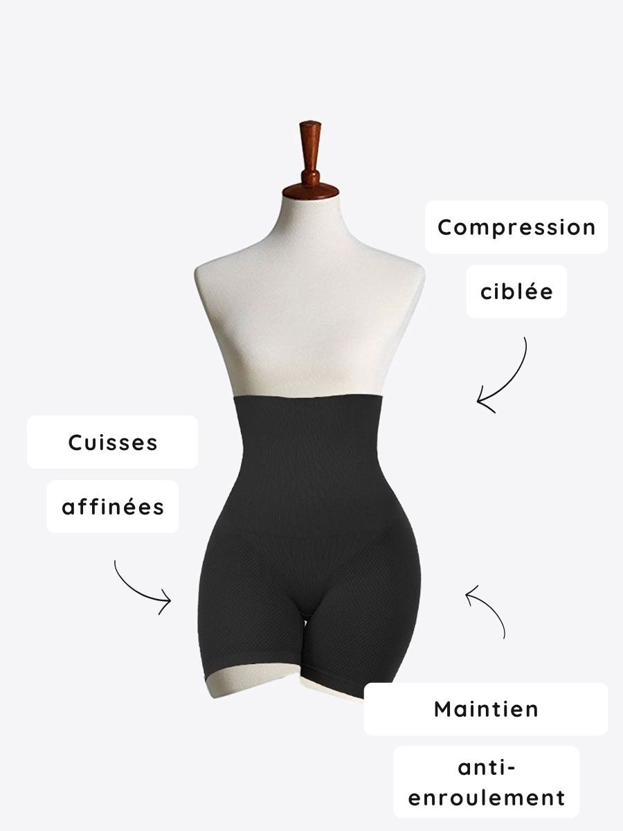 Gaine Short Amincissante Noir
